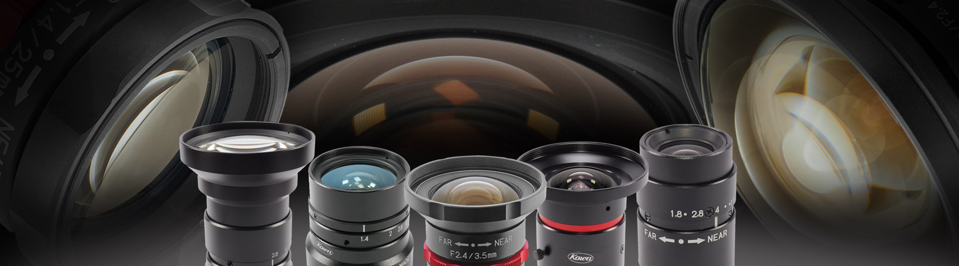 Kowa C-Mount Lenses for Industrial Cameras